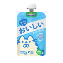 呢咔咕噜酱猫零食宠物猫饭湿粮鲜封包猫咪狗狗肉酱包成幼猫犬营养 【口味随机组合】100g*5包