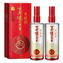 泸州老窖 浓香型白酒 百年窖龄酒 38度 500mL 2瓶 窖龄30年双瓶装