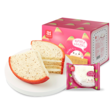a1面包早餐食品休闲零食手撕面包吐司点心礼盒儿童整箱火龙果吐司