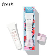 京东PLUS：fresh 馥蕾诗 玫瑰密集补水礼盒（大豆洁面50ml+大马士革玫瑰面霜15ml）
