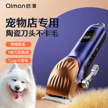启漫 宠物剃毛器狗狗猫咪电推剪大功率宠物推子专业 剃毛全身 电推子宠物剃毛刀电动造型修剪推毛器