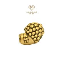 CHOW TAI FOOK 周大福 MONOLOGUE北纬三十度耶耶卧佛复古黄金吊坠配绳MR1407礼物