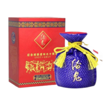 酒鬼（JIUGUI）2017年建州60周年纪念酒  收藏摆柜 送礼白酒 52度 500mL 1瓶 盒装