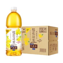 88会员：三得利 无糖0脂桂花乌龙茶茶饮料900ml*12瓶