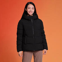 TANBOER 坦博尔 新国标90绒！冬季短款保暖连帽蓄热科技羽绒服TD236356