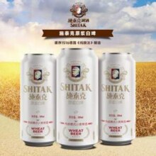 tianhu 天湖 施泰克 9度原浆白啤 500ml*12听*2箱