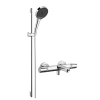 hansgrohe 汉斯格雅 境雨系列 26865007+15348007 恒温花洒套装