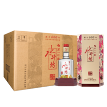 水井坊 臻酿八号 年货送礼 浓香型白酒 38度 500mL 6瓶 整箱装