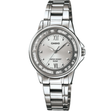 卡西欧（CASIO）手表女简约休闲学生考试石英日韩表新年礼物送女友LTP-1391D-7A