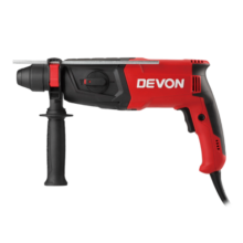 大有（Devon）三功能轻型电锤1107-26DE 钻孔开凿锤击可调速大功率工具箱套装