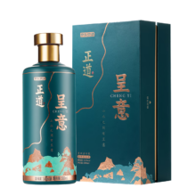 PLUS会员:京东京造 正道呈意53度 500ml*6 整箱茅台镇珍藏 坤沙酱香型白酒