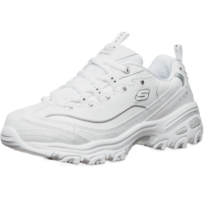 斯凯奇（Skechers）小白鞋女士厚底增高老爹鞋子黑色休闲运动鞋夏季11979