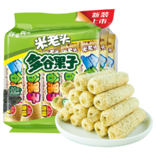 plus会员：米老头 多谷果子海苔味  糙米卷 160g/袋 *2件