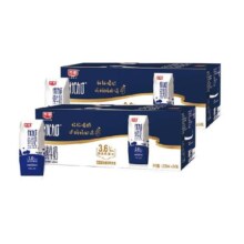 自营光明优加纯牛奶200ml*24盒*2组3.6g乳蛋白钻石装
