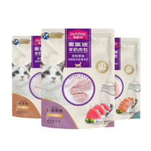plus，需凑单：麦富迪 宠物猫零食猫湿粮 羊奶肉包 混合装 70g*5包