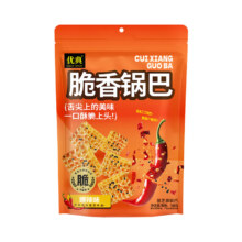 PLUS会员、需首购：优典脆 香锅巴 爆辣味108g/袋