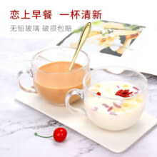 沐韩 ins风 牛奶杯玻璃杯