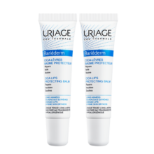 依泉（Uriage）唇膜 舒缓修复润唇膏15ml*2 滋润保湿唇精华女 淡化唇纹 法国进口