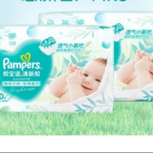 京东百亿补贴：Pampers 帮宝适 清新帮纸尿裤L80片