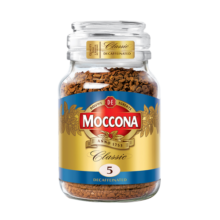 摩可纳（Moccona）冻干黑咖啡 原装进口 经典低因咖啡 速溶 经典5号100g