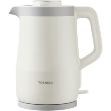东芝（TOSHIBA）【限时补贴】 水物语安全倾倒防侧漏水壶防烫烧水壶电热水壶316L不锈钢1.5升大容量 KT-15DRSC