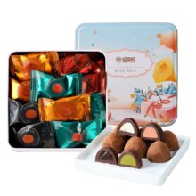YOTIME 悠享时 松露巧克力 铁盒装80g