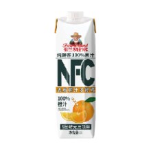 88VIP：福兰农庄 100%纯鲜榨橙汁 1L