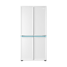 海尔（Haier）【全自动制冰】冰箱462升零嵌入十字对开门四开门 太白系列一级双变频风冷无霜超薄家用大容量冰箱 462L太白+零嵌+EPP超净+全自动制冰
