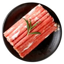 民维大牧汗 国产上脑原切羊肉卷200g 火锅食材鲜嫩羔羊上脑肉羊肉涮火锅