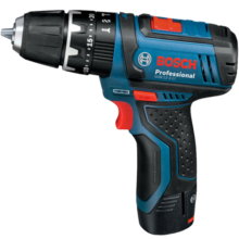 博世（BOSCH）GSR 12V-30 锂电充电式无刷手电钻起子机 双电 含钻头/批头套装