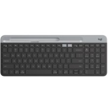 罗技（Logitech） K580 蓝牙无线键盘 轻音办公键盘 多屏切换 手机平板电脑键盘 K580蓝牙键盘-黑色
