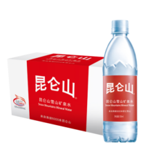 昆仑山矿泉水 饮用天然弱碱性 500ml*18瓶 整箱装 高端矿泉水 世界好水