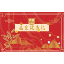 西麦 益生健康礼高纤黑麦燕麦片年货礼盒装 2060g