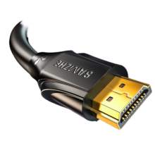 山泽 HDMI2.1版 8K60Hz 4K240Hz数字3D高清视频连接线兼容HDMI2.0笔记本电脑机顶盒接电视显示器投影仪 1.5米