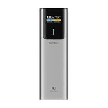 酷态科 CukTech PB100P 10号超级电能棒 移动电源 金属灰 10000mAh Type-C 150W