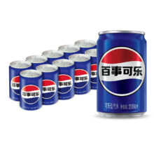 PLUS会员、首单礼金：百事可乐 Pepsi 可乐 迷你罐装 200ml*10听 *2件
