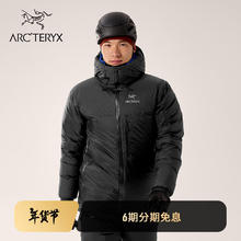 ARC'TERYX 始祖鸟 ALPHA PARKA 保暖 男子 羽绒大衣 Black/黑色 XL