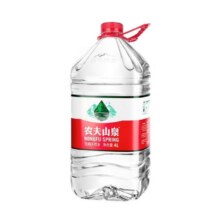 农夫山泉 饮用水 饮用天然弱碱性水4L*4桶*9件