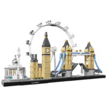 乐高（LEGO）积木玩具 建筑系列 21034 伦敦 12岁+ 新年礼物家居收藏