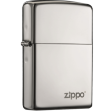 ZIPPO打火机之宝煤油防风 150ZL黑冰商标 巳蛇送长辈男友收藏生日礼物