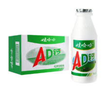 娃哈哈AD钙奶整箱儿童含乳饮品风味饮品儿时怀旧回忆近期生产 AD钙奶 220g*24瓶