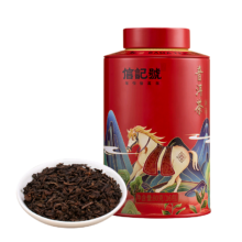 plus会员：八马茶业 信记号普洱茶  罐装 普洱熟茶-80g*2件