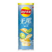 乐事 无限 薯片 青柠味 104g