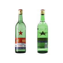 88VIP会员：红星 二锅头大二绿瓶56度750ml*6瓶整箱装清香型白酒纯粮口粮酒