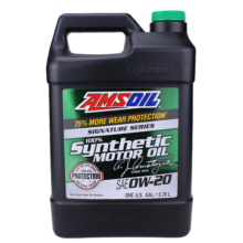 安索（AMSOIL）美国原装进口全合成机油 润滑油 0W-20 SP 3.78L 签名版ASM1G
