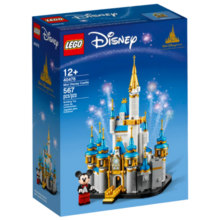 乐高（LEGO）积木 迪士尼城堡40478 50周年女孩拼装玩具儿童新年礼物 迷你迪士尼城堡40478