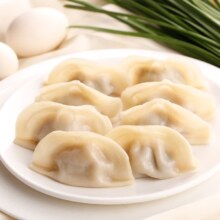 PLUS会员：三全 灌汤系列 韭菜鸡蛋口味饺子 1kg约54只 任选4件