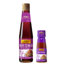 PLUS会员、百亿补贴：李锦记 纯香芝麻油 410ml+100ml