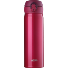 膳魔师（THERMOS）保温杯男女不锈钢水杯子大容量保冷防漏弹盖学生520礼物JNL系列 草莓红(502-SBR) 500ml 500ml