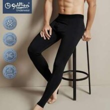 断码清仓，Goldlion 金利来 男士无痕德绒发热保暖裤